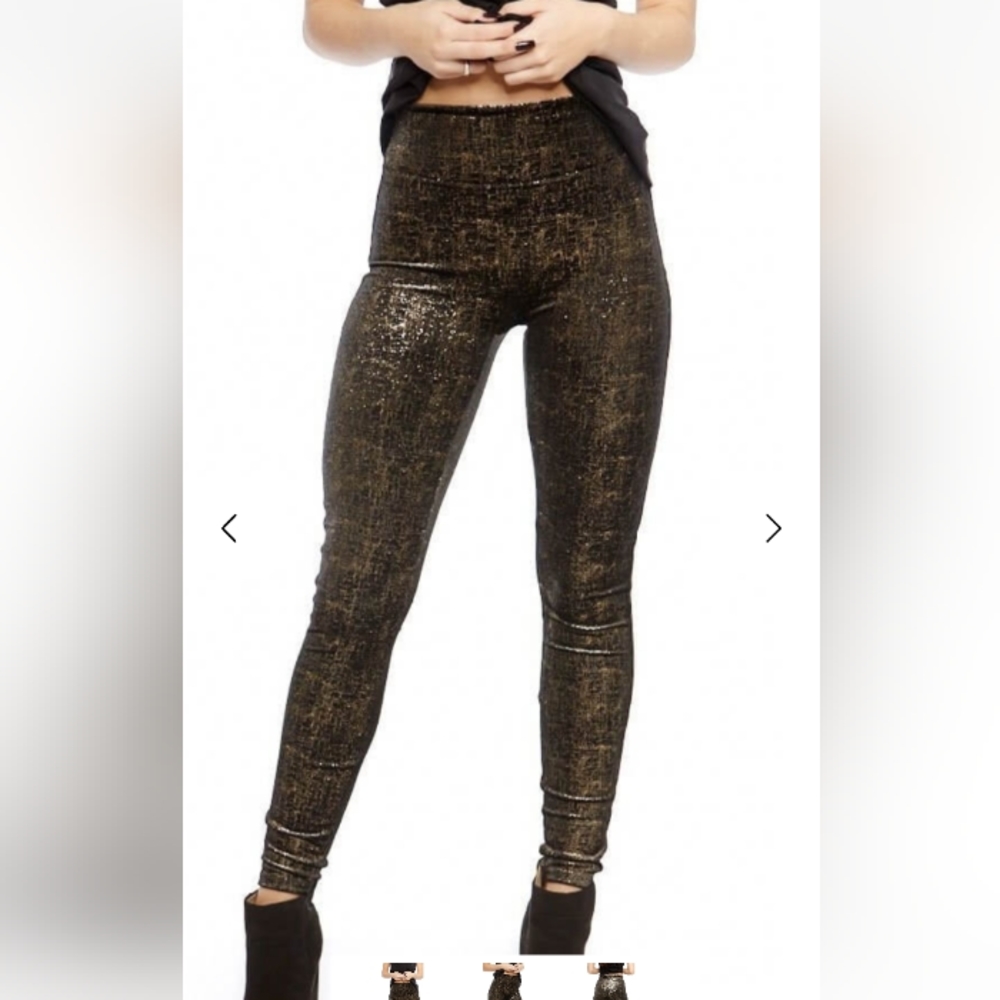 Spanx velvet shine legging size L